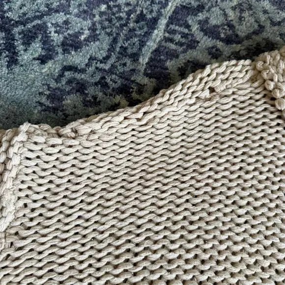 Free People Chunky Knit Cream My Only Sunshine Pullover Mockneck Sweater Preppy - Picture 15 of 16